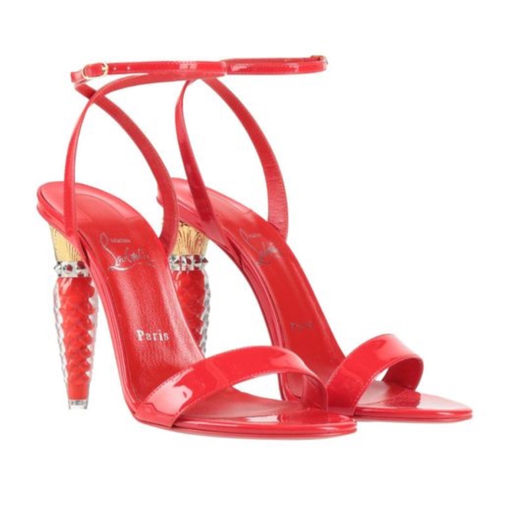 Christian Louboutin lipgloss queen heels